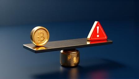 Scale balancing risk and reward icons